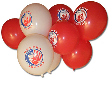 Baloons Red Star