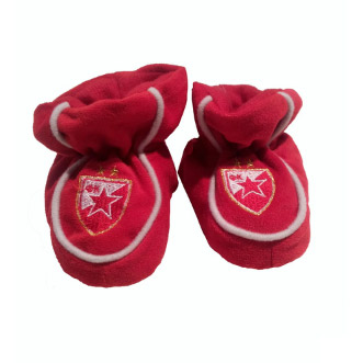 Red Star baby slippers 