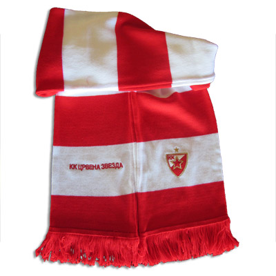 Red & White Scarf BC Red Star 