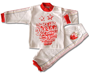 White Red Star baby kit