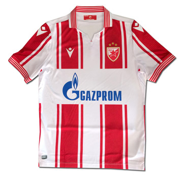 Macron home FC Red Star jersey for Europa League 2020/2021 with print-2
