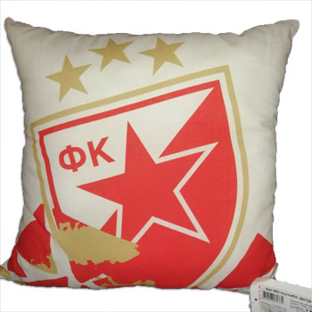 Pillow Red Star - triangles
