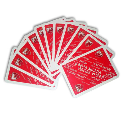 Playing cards FC Red Star