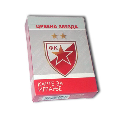 Playing cards FC Red Star-1