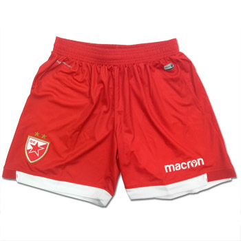 Macron red shorts FC Red Star 2017/18