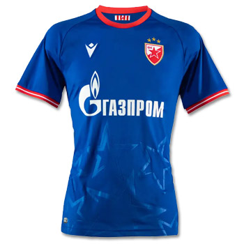 FC Red Star jersey 2022/2023 - blue, with name and number, Macron-1