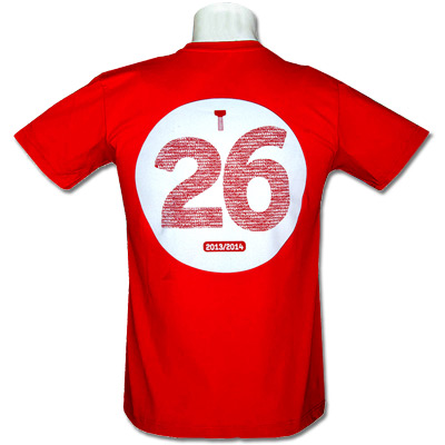 T-shirt Red Star`s 26th title-1