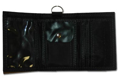 Wallet with plate