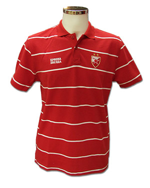 Polo shirt Red Star wtih stripes