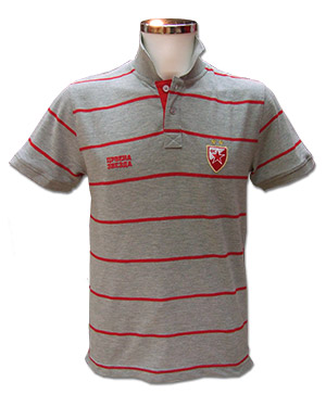 Polo shirt Red Star wtih stripes-2