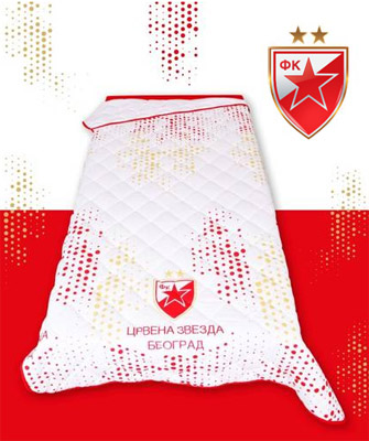 FC Red Star bedspread 2016