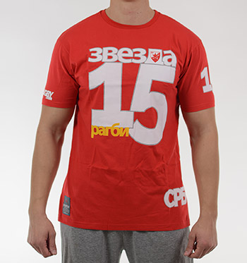 Red Star rugby club tshirt 