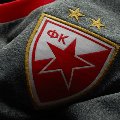 Puma grey FC Red Star jersey 2014/15 with print-1