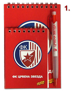 Набор - блокнот и ручка „Красная Звезда“