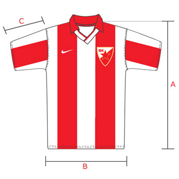 Нови дрес Црвене Звезде - ретро дизајн са штампом-3