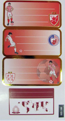 Red Star stickers 916