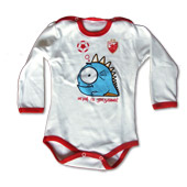 FC Red Star bodysuit for babies - long sleeves