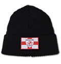 Black winter cap