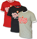 T-shirt 1945 red - white