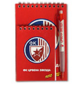 Set blokovi i olovka Crvena zvezda