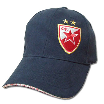 Navy Red Star cap