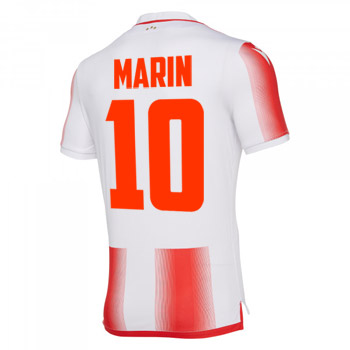 Macron home FC Red Star jersey for Champions League 2019/2020 with print