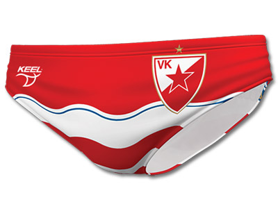 Keel Waterpolo trunks WC Red Star for season 2015/16 (PRO)