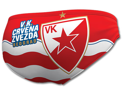 Keel Waterpolo trunks WC Red Star for season 2015/16 (PRO)-1
