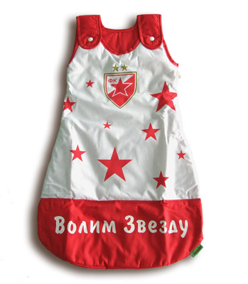 FC Red Star sleeping bag for babies