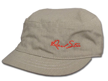 Girls Red Star cap - olive