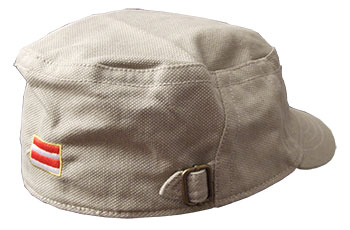 Girls Red Star cap - olive-1