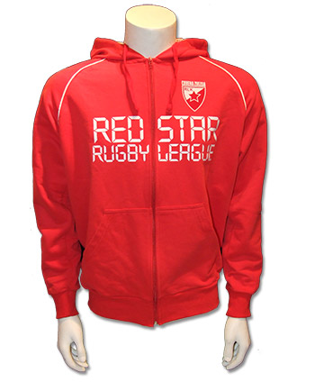 Zip duks ragbi kluba Crvena zvezda Zip duks ragbi kluba Crvena zvezda