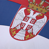 Official flag of Serbia (1.5 x 1m)