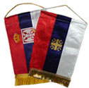 Zastavica za kola 'Srbija' - model C - manja