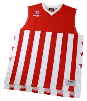 Original AND1 basketball jersey 05/06