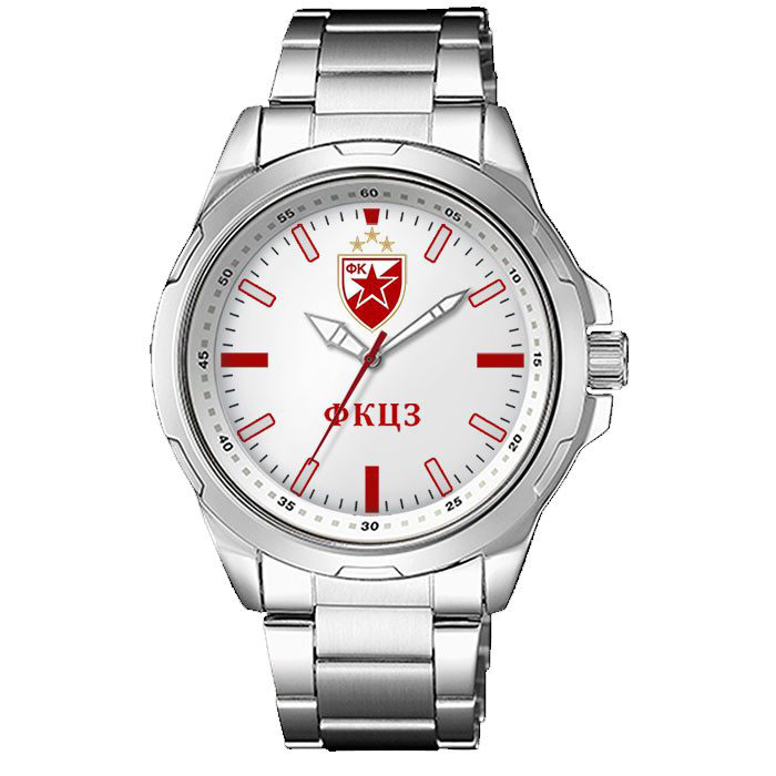 Metal wristwatch FCRS Q&Q A48 - small emblem