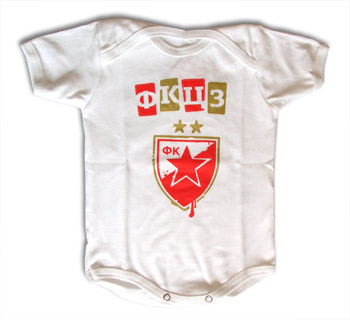 Bodi za bebe FK CZ - kratak rukav-1