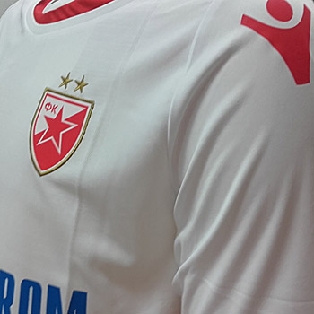 Macron beli dres Crvene zvezde 2017/18-2