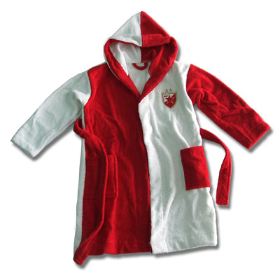 Kids FC Red Star bathrobe 10-14