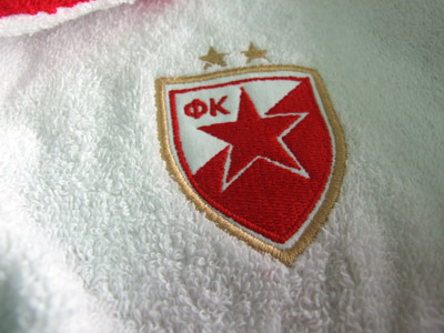 Kids FC Red Star bathrobe 10-14-1