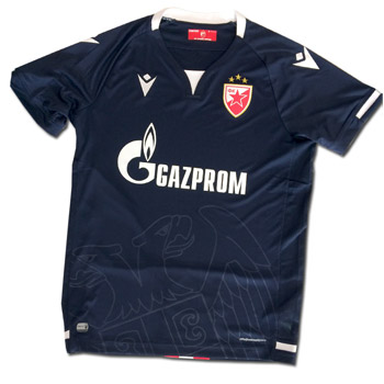 Macron kids navy FC Red Star jersey 2020/2021