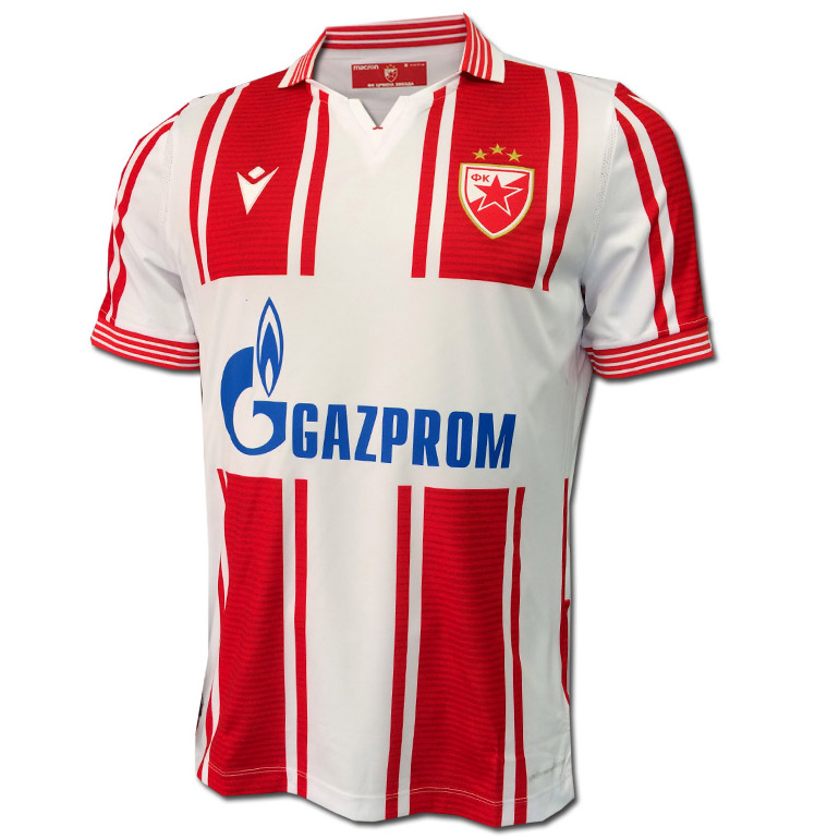 Macron home FC Red Star jersey for Europa League 2020/2021