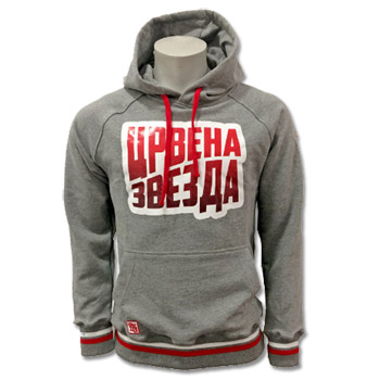 Hoodie Red Star 18/19 - grey