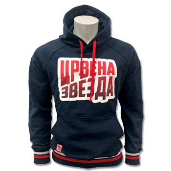 Hoodie Red Star 18/19 - navy