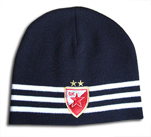 Red Star winter cap 3 stripes
