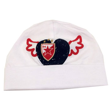 Red Stars baby cap 