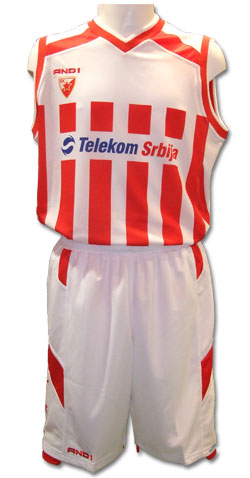Red star basketball kit 0708-1 Red star basketball kit 0708-1