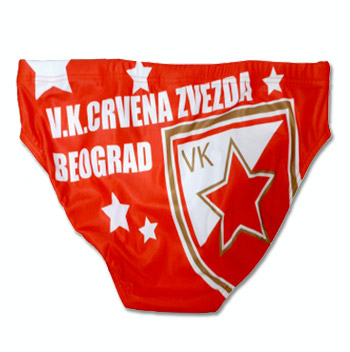 Swimming Trunks Waterpolo Club Red Star-1