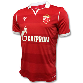 Macron red FC Red Star jersey 2020/2021