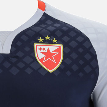 FC Red Star jersey 2021/2022 - navy, Macron-3